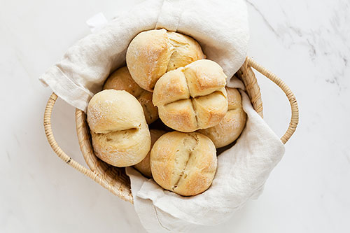 Cada pieza de pan tiene una forma diferente